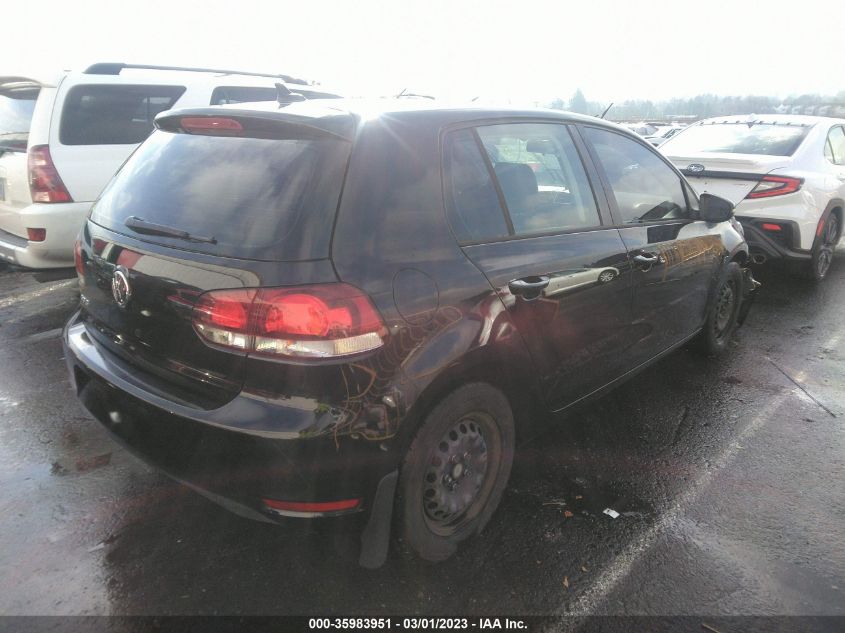 2013 VOLKSWAGEN GOLF W/CONV & SUNROOF - WVWDB7AJ5DW135375