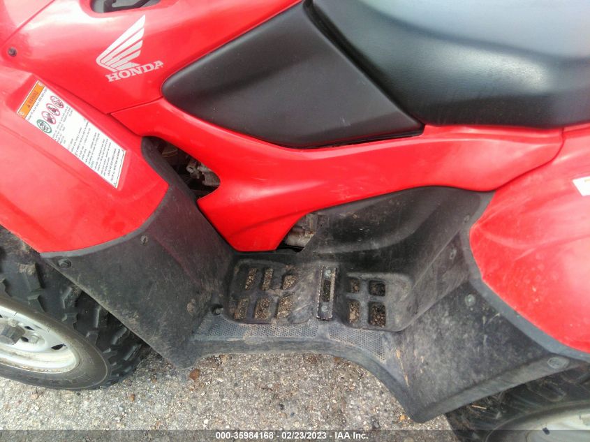 2013 HONDA TRX420 FA 1HFTE3705D4403109