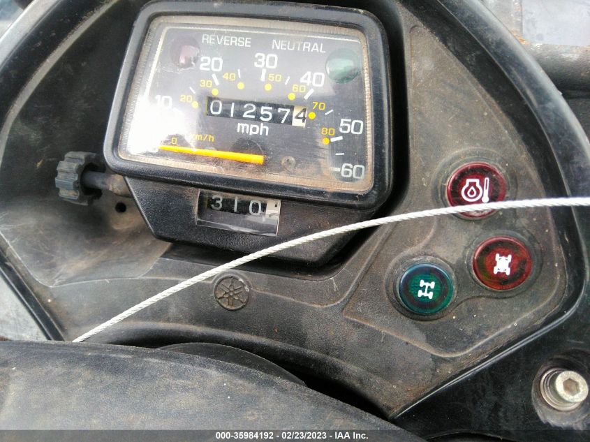 2009 YAMAHA YFM350 FWAN 5Y4AH23Y49A004139