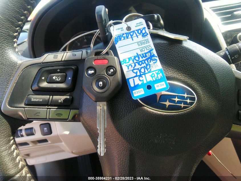 2015 SUBARU IMPREZA WAGON 2.0I SPORT PREMIUM - JF1GPAT62FH203522