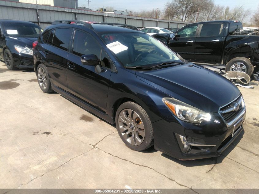 2015 SUBARU IMPREZA WAGON 2.0I SPORT PREMIUM - JF1GPAT62FH203522