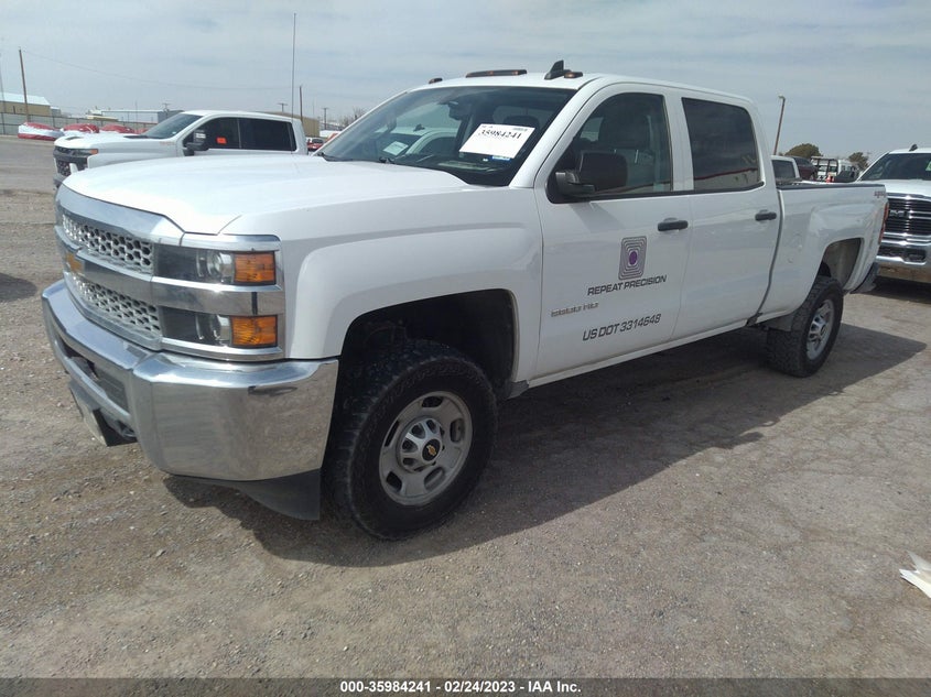 VIN 1GC1KREG6KF279656 2019 CHEVROLET SILVERADO 2500HD WORK TRUCK