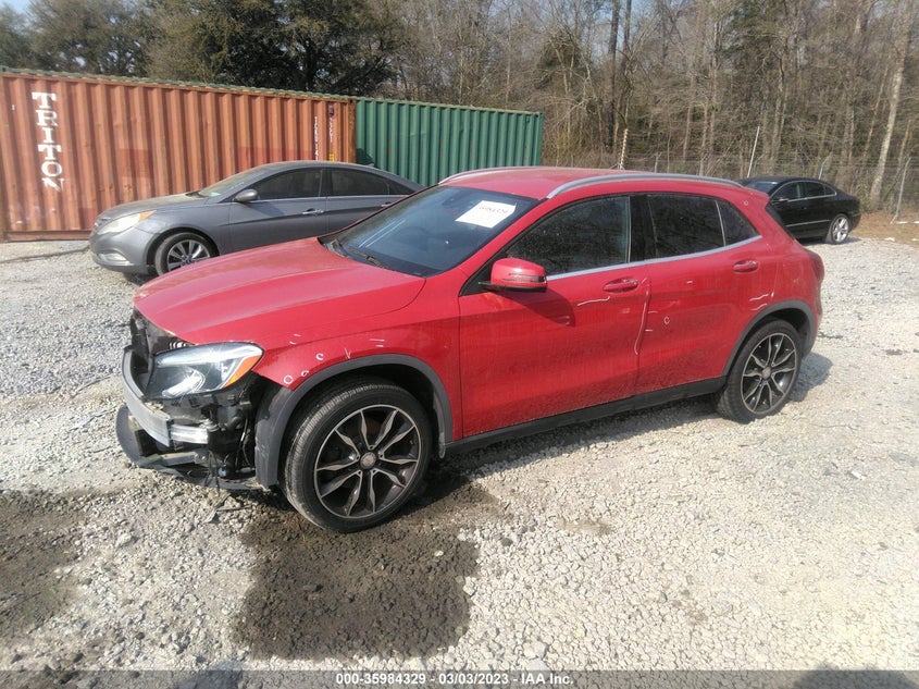 VIN WDCTG4EB4HJ296604 2017 MERCEDES-BENZ GLA GLA 250