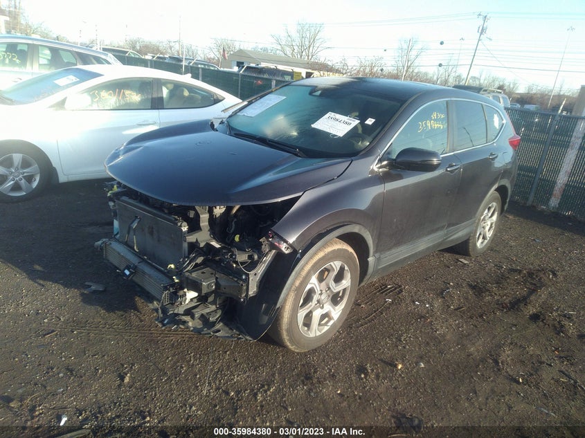VIN 7FARW2H53JE010904 2018 HONDA CR-V EX