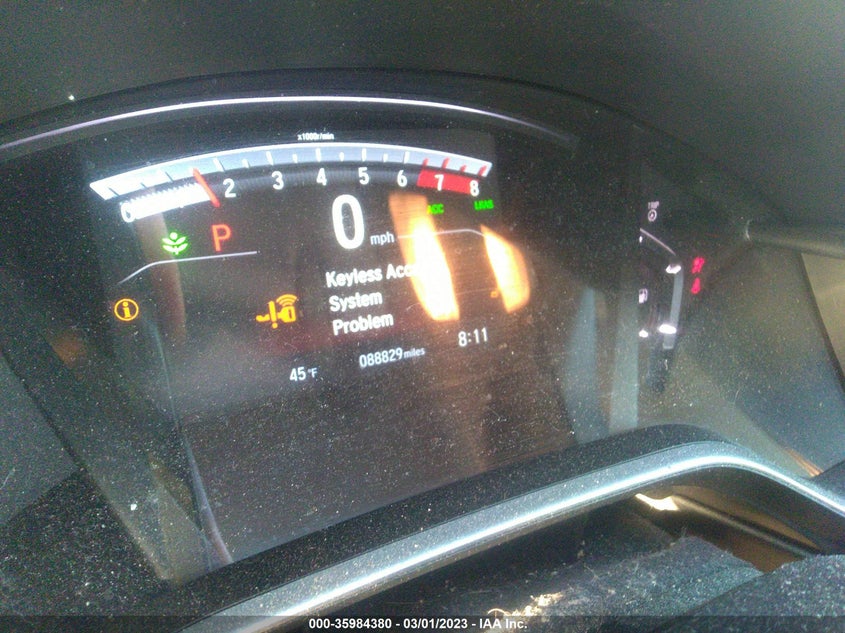 VIN 7FARW2H53JE010904 2018 HONDA CR-V EX