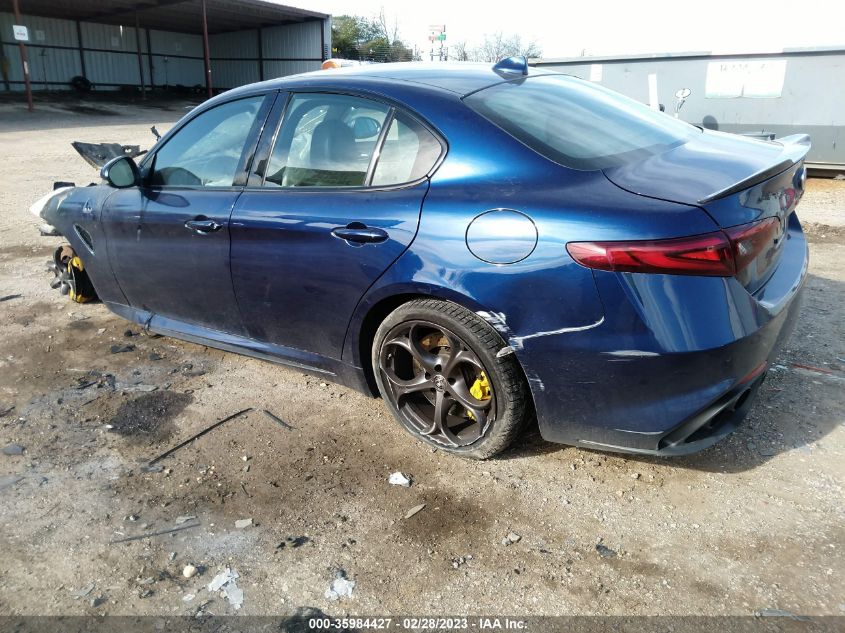 2018 ALFA ROMEO GIULIA QUADRIFOGLIO - ZARFAEAV2J7579828