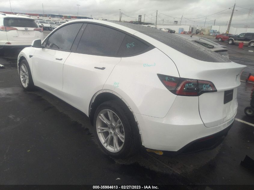 2022 TESLA MODEL Y LONG RANGE - 7SAYGDEE0NF331442