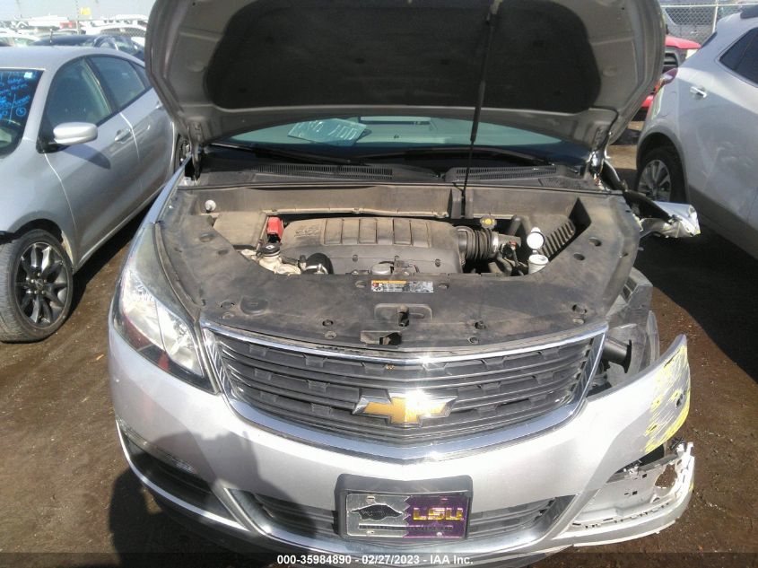 2015 CHEVROLET TRAVERSE LS - 1GNKRFKD6FJ210100