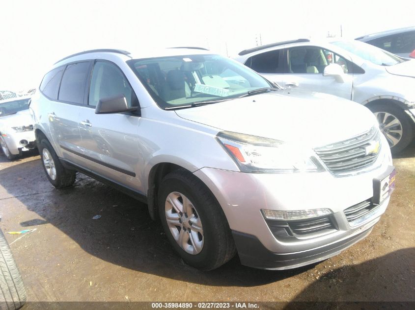 2015 CHEVROLET TRAVERSE LS - 1GNKRFKD6FJ210100
