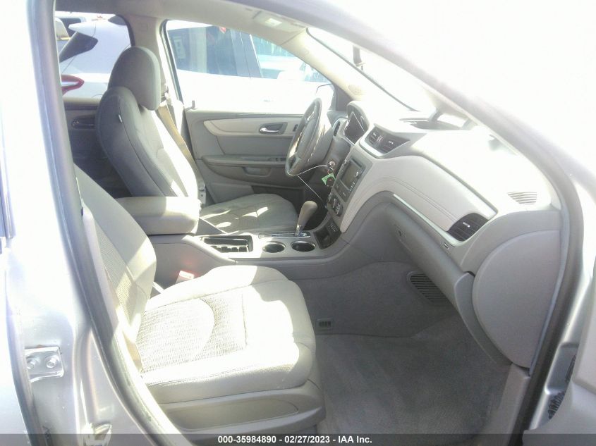 2015 CHEVROLET TRAVERSE LS - 1GNKRFKD6FJ210100