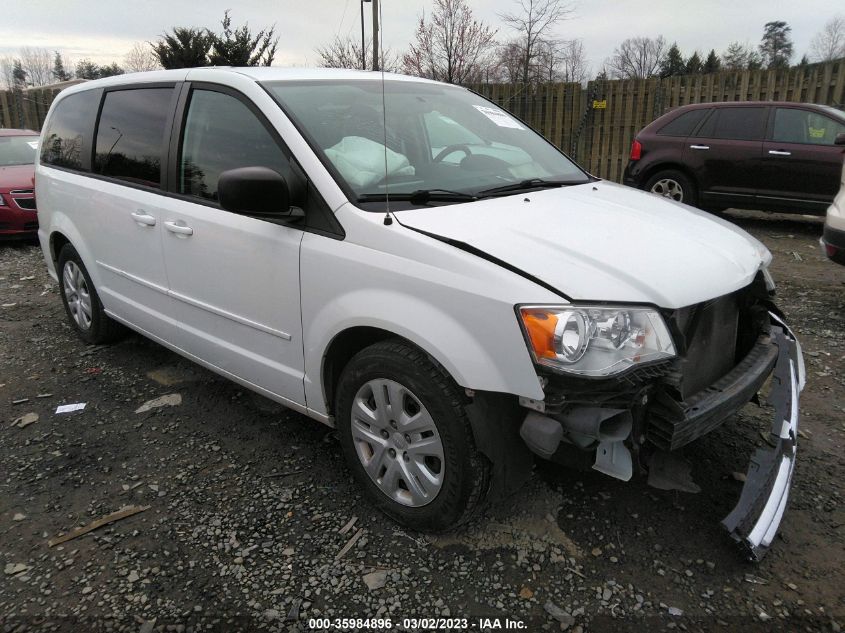 2015 DODGE GRAND CARAVAN SE - 2C4RDGBGXFR624661