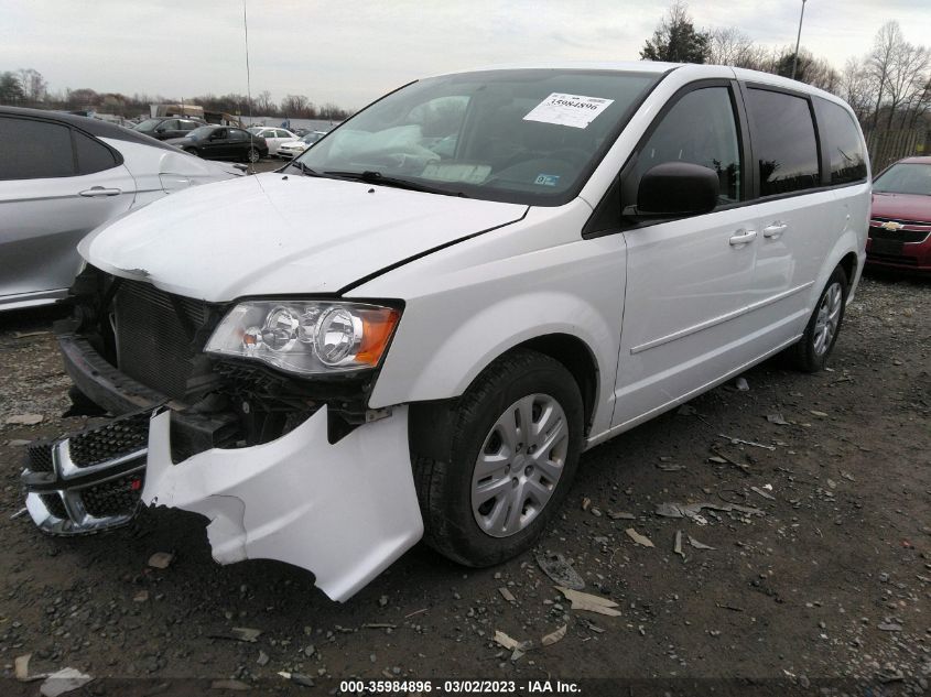2015 DODGE GRAND CARAVAN SE - 2C4RDGBGXFR624661