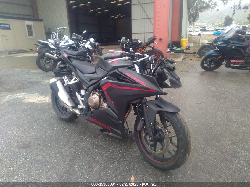 2020 HONDA CBR500 R - MLHPC6211L5100126
