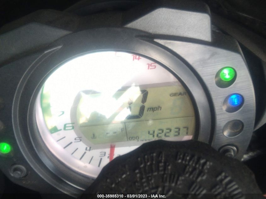 2009 KAWASAKI ZX1000 E JKAZXCE149A021506