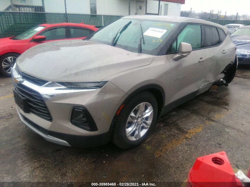 2021 CHEVROLET BLAZER LT - 3GNKBHRS5MS582608