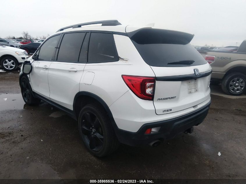 2019 HONDA PASSPORT ELITE - 5FNYF8H06KB003624