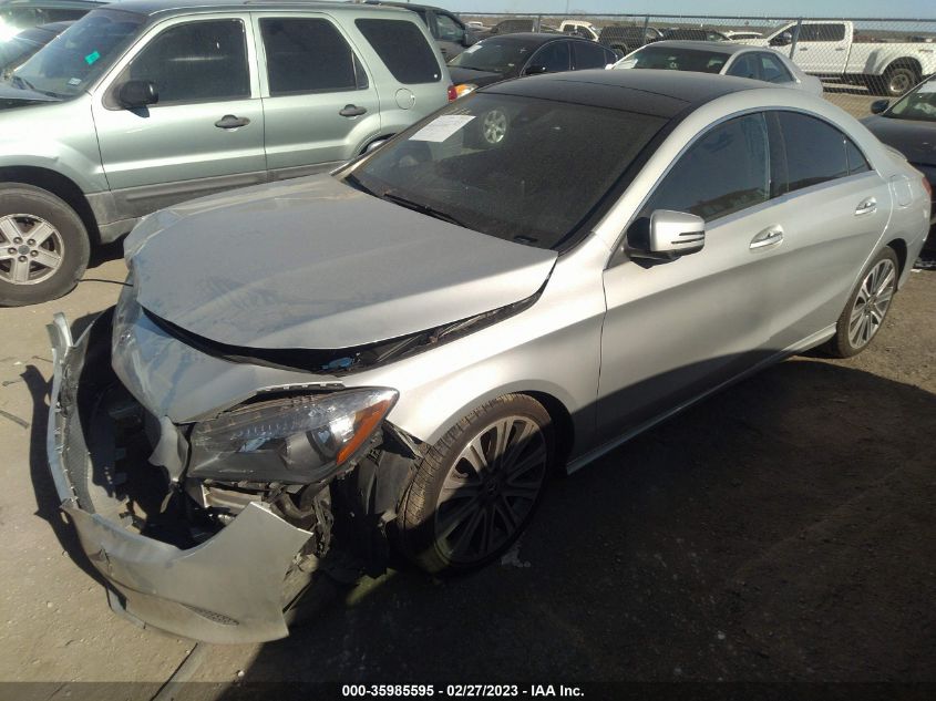 2018 MERCEDES-BENZ CLA CLA 250 - WDDSJ4GB5JN600835