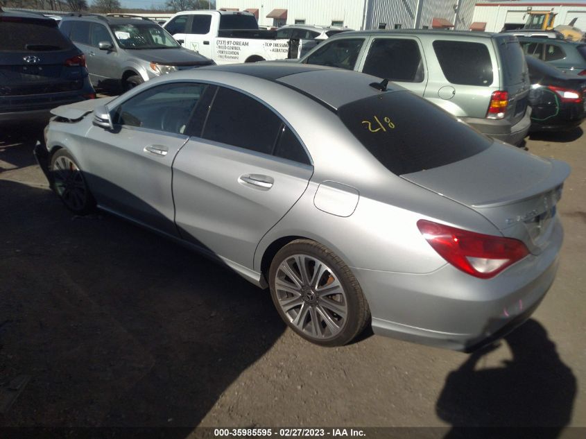 2018 MERCEDES-BENZ CLA CLA 250 - WDDSJ4GB5JN600835