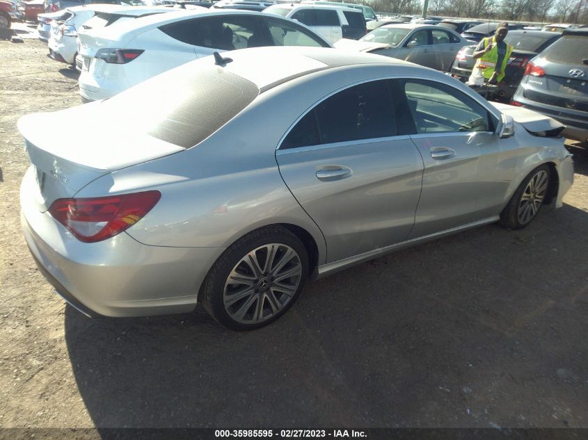 2018 MERCEDES-BENZ CLA CLA 250 - WDDSJ4GB5JN600835