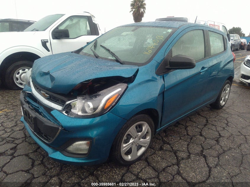 VIN KL8CB6SA0KC762870 2019 CHEVROLET SPARK LS