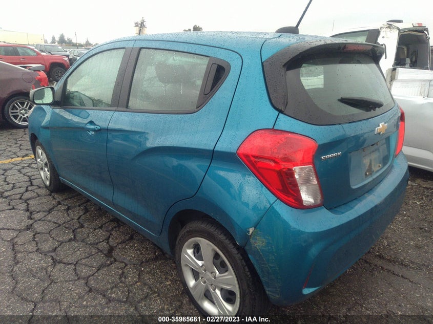 VIN KL8CB6SA0KC762870 2019 CHEVROLET SPARK LS