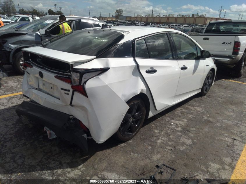 2022 TOYOTA PRIUS L - JTDKAMFU4N3166048