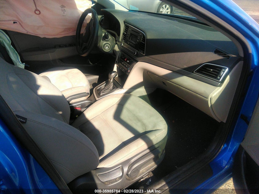 VIN KMHD74LF0JU450337 2018 HYUNDAI ELANTRA SE