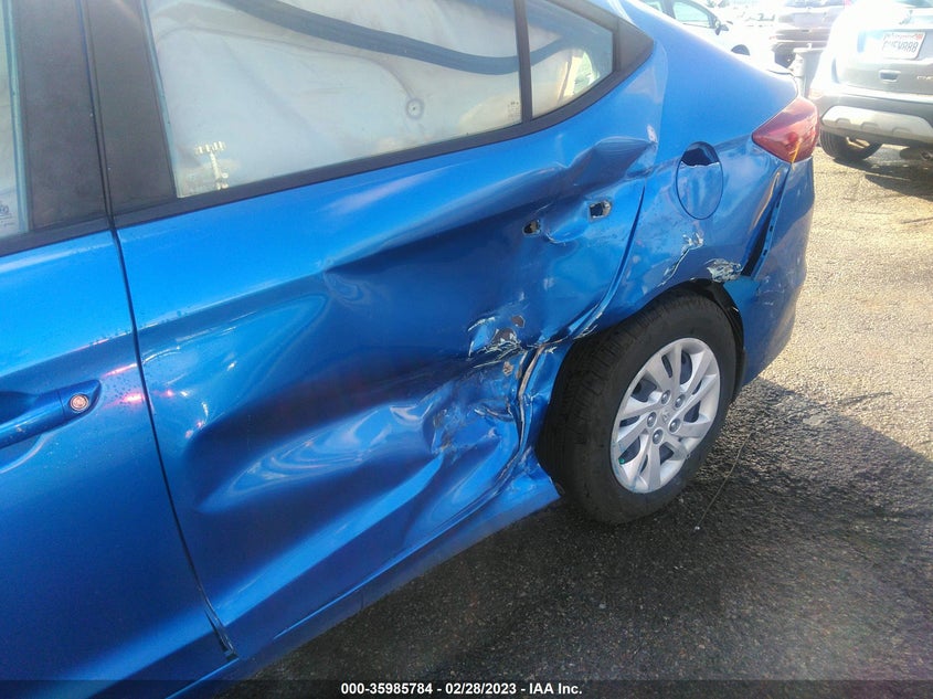 VIN KMHD74LF0JU450337 2018 HYUNDAI ELANTRA SE