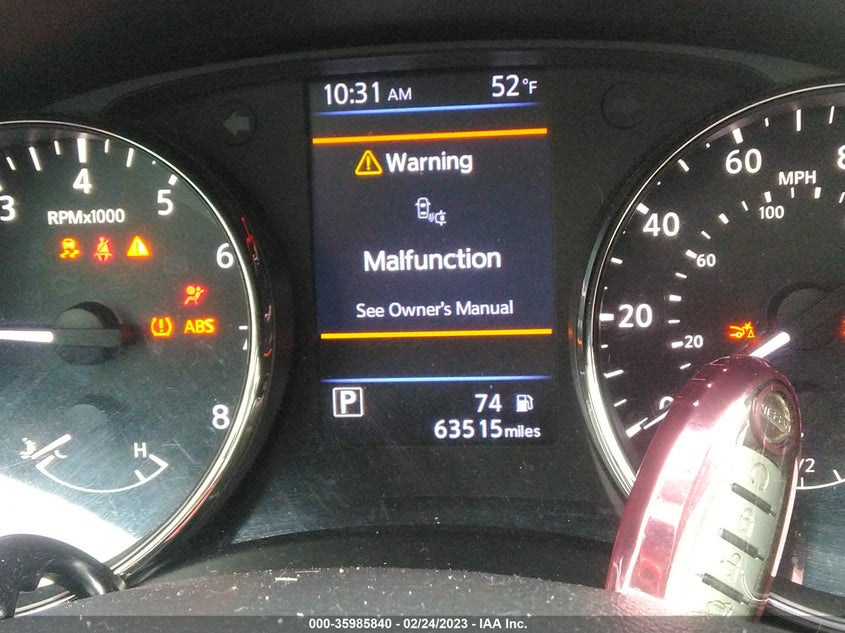 VIN KNMAT2MT9KP502169 2019 NISSAN ROGUE SV