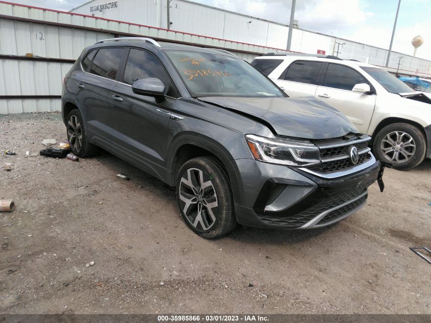 2022 VOLKSWAGEN TAOS SEL - 3VV2X7B21NM043005