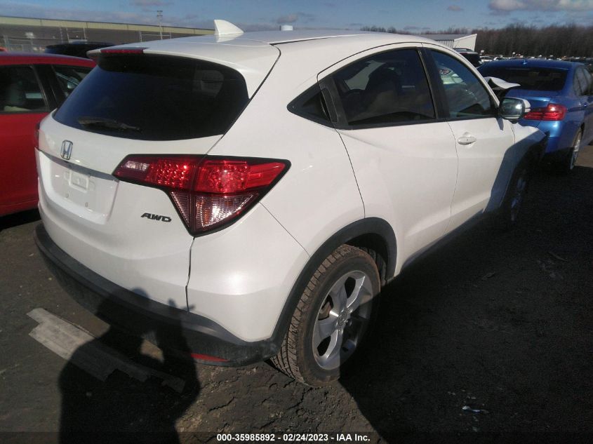 2016 HONDA HR-V EX 3CZRU6H51GM720648