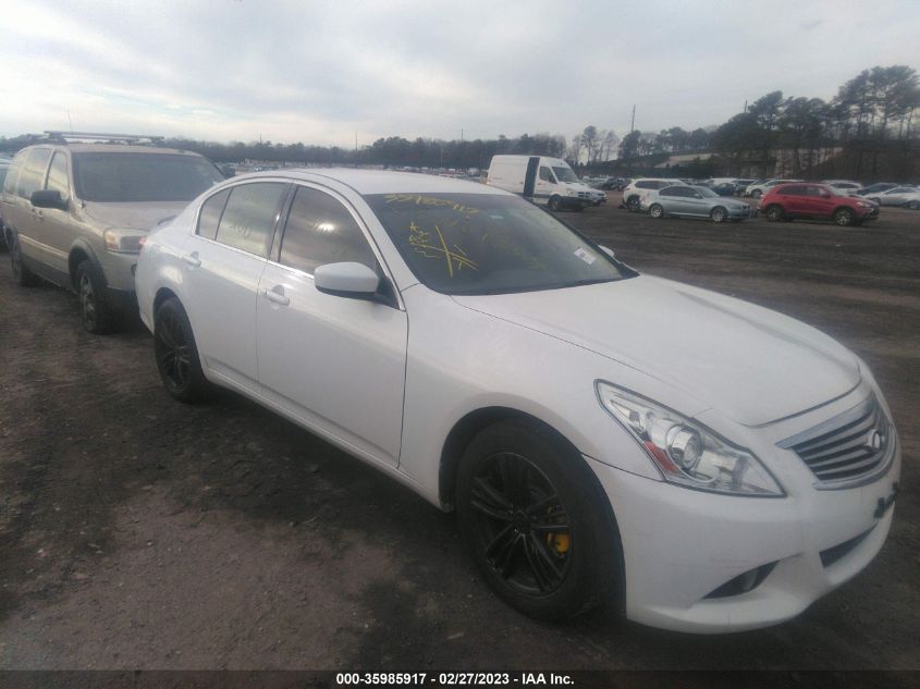 2013 INFINITI G37X - JN1CV6AR4DM358718