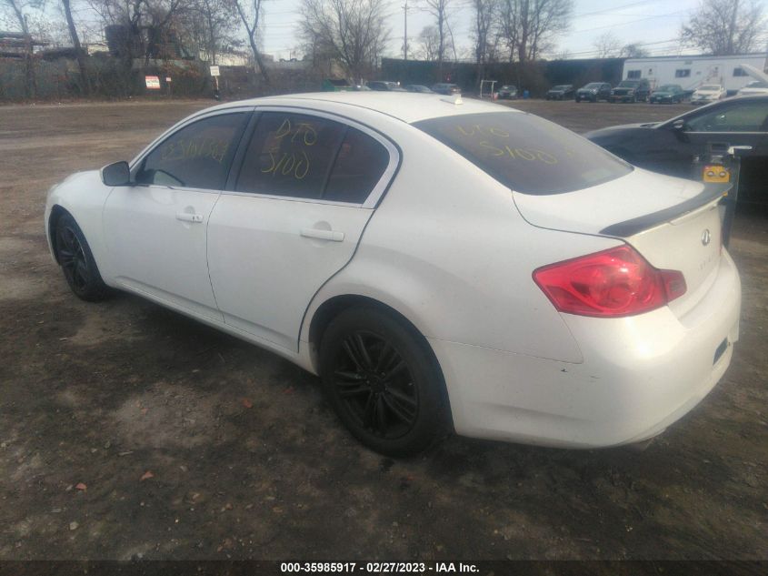 2013 INFINITI G37X - JN1CV6AR4DM358718