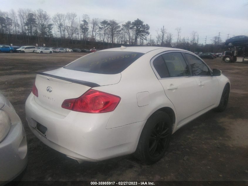 2013 INFINITI G37X - JN1CV6AR4DM358718