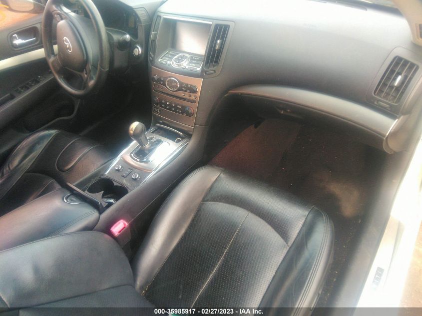 2013 INFINITI G37X - JN1CV6AR4DM358718