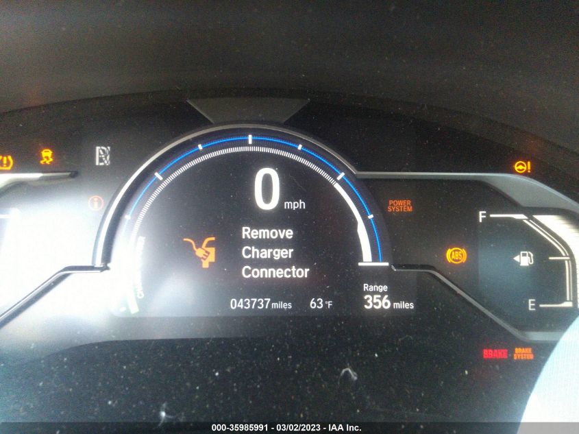 2020 HONDA CLARITY PLUG-IN HYBRID JHMZC5F16LC002445