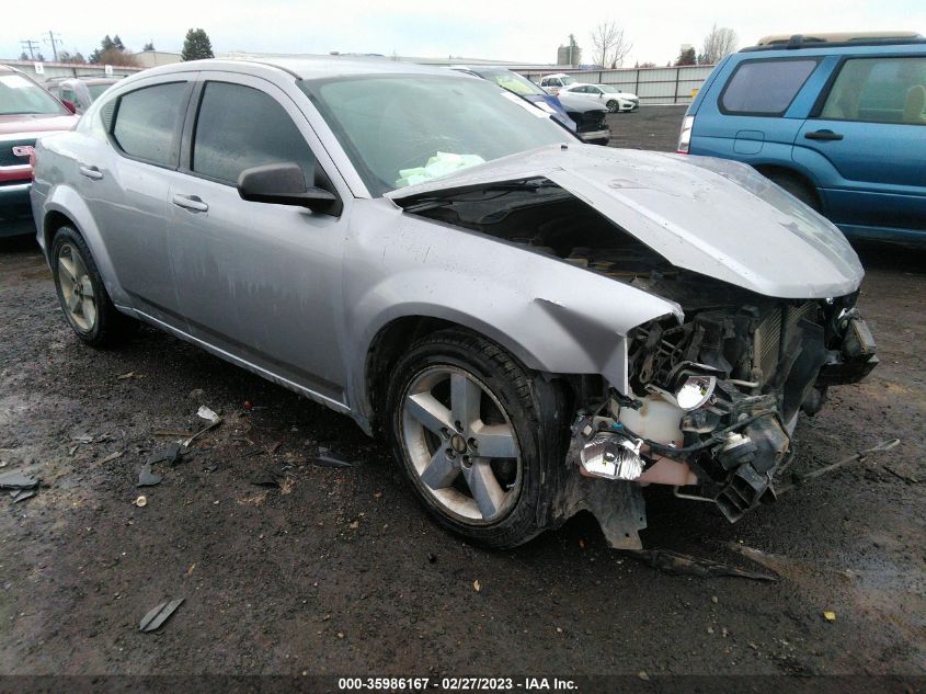 2013 DODGE AVENGER SE - 1C3CDZAB7DN615633