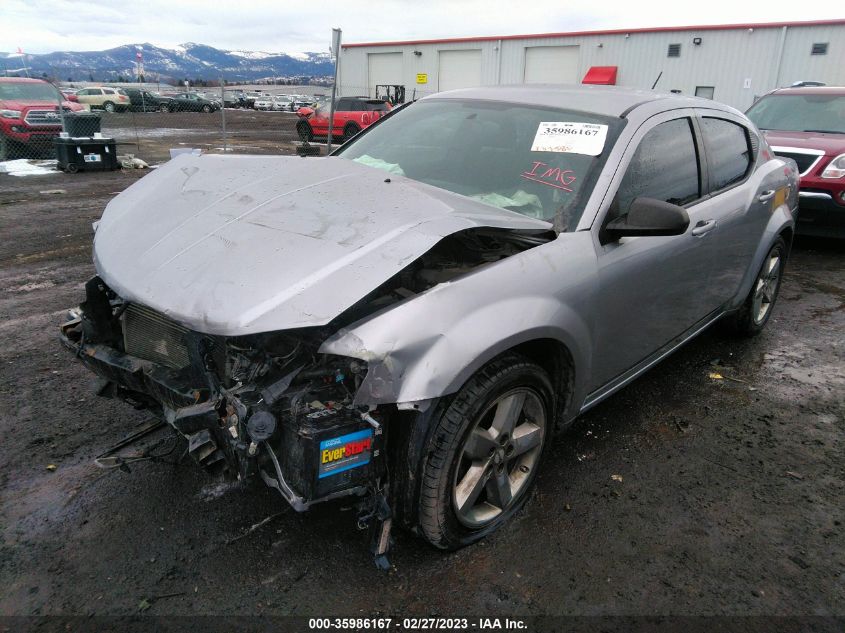 2013 DODGE AVENGER SE - 1C3CDZAB7DN615633