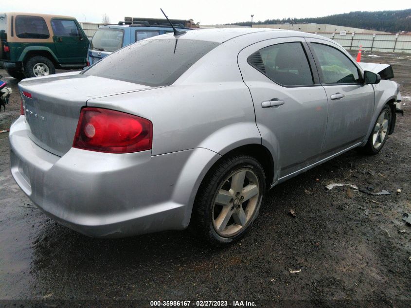 2013 DODGE AVENGER SE - 1C3CDZAB7DN615633