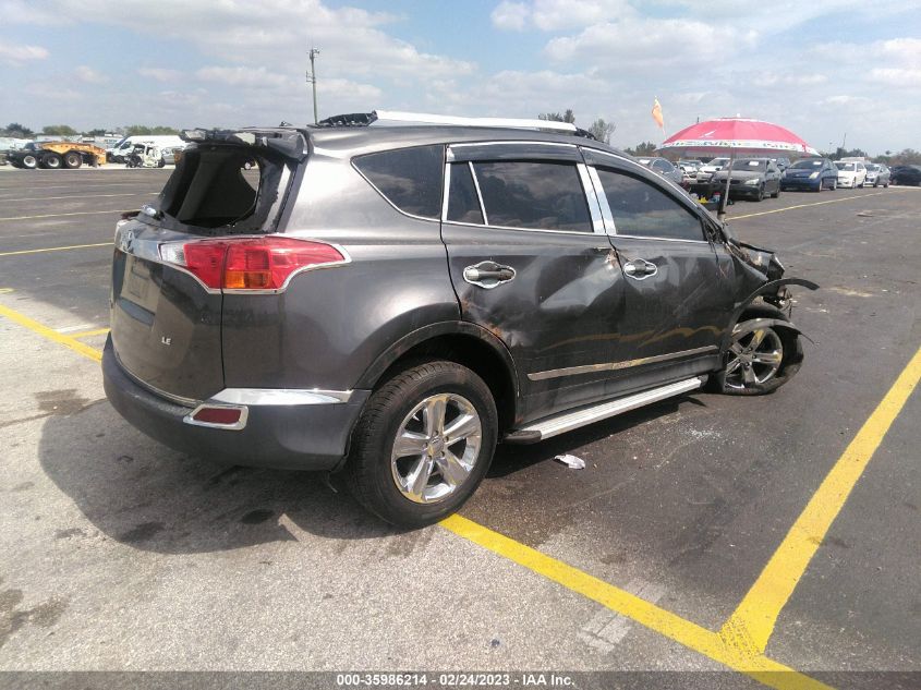 2014 TOYOTA RAV4 LE - JTMZFREV7EJ019399