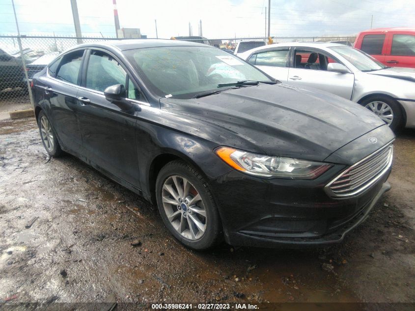 2017 FORD FUSION SE - 3FA6P0H75HR109031