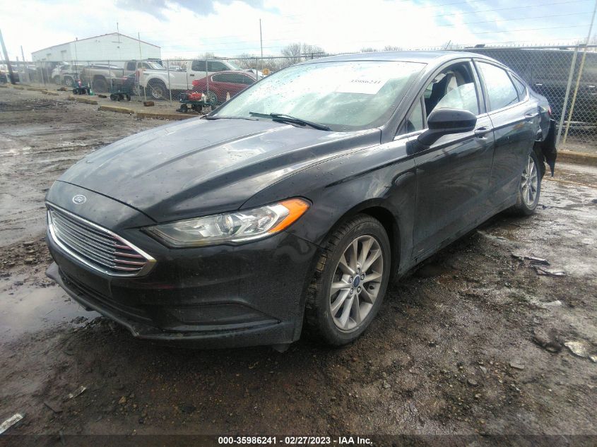 2017 FORD FUSION SE - 3FA6P0H75HR109031
