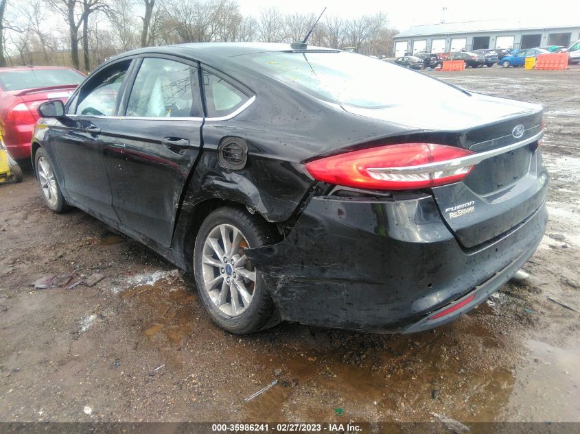 2017 FORD FUSION SE - 3FA6P0H75HR109031