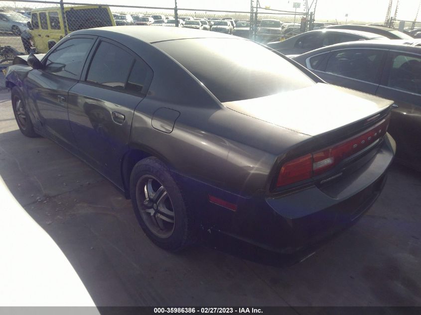 VIN 2C3CDXBG5DH622927 2013 DODGE CHARGER no.3