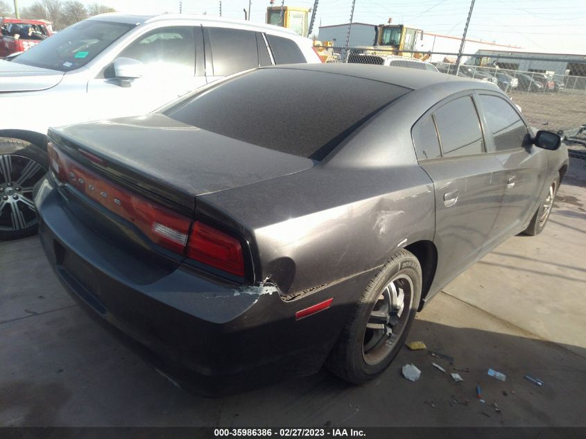 VIN 2C3CDXBG5DH622927 2013 DODGE CHARGER no.4