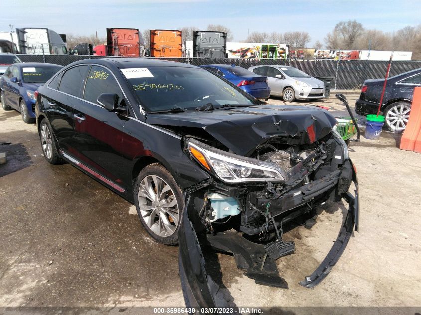 2015 HYUNDAI SONATA 2.0T LIMITED - 5NPE34AB9FH124705