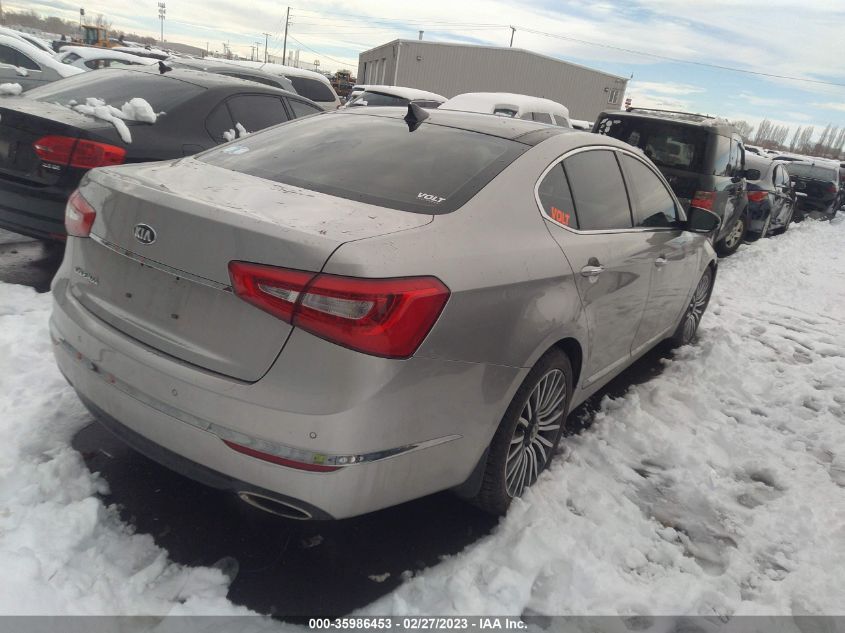 2014 KIA CADENZA PREMIUM KNALN4D7XE5127018