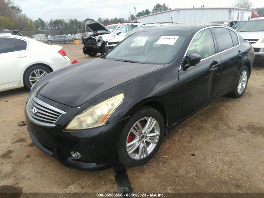 2013 INFINITI G37 SEDAN X - JN1CV6AR9DM765840