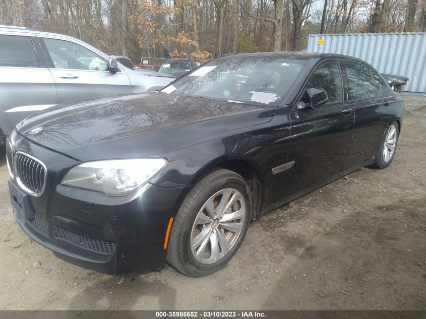 2014 BMW 7 SERIES 740LI XDRIVE - WBAYF4C59ED282152