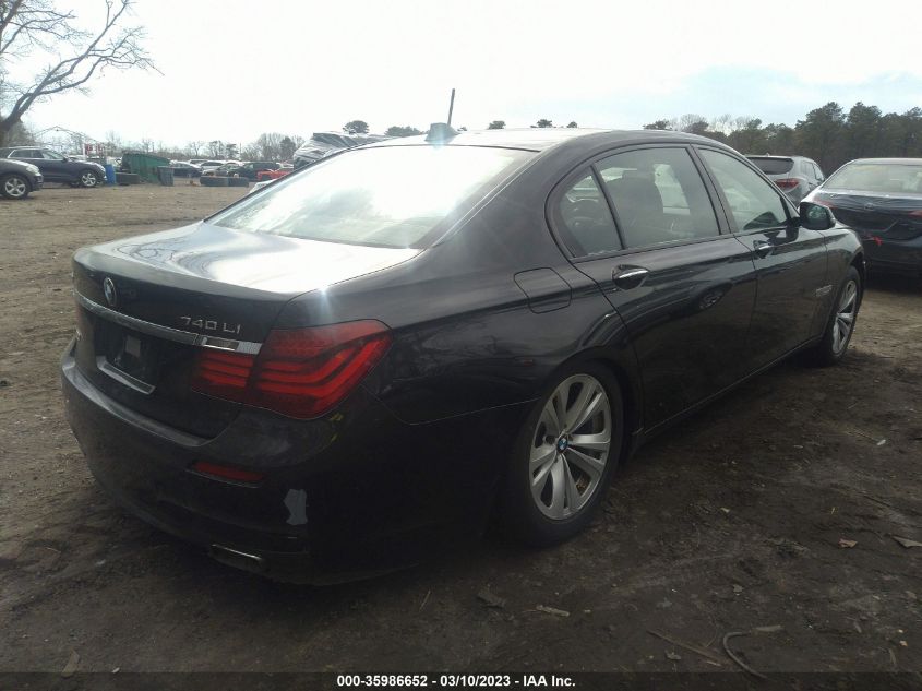 2014 BMW 7 SERIES 740LI XDRIVE - WBAYF4C59ED282152